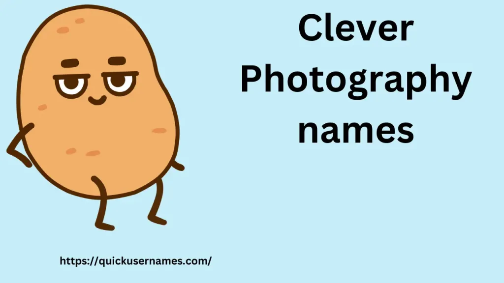 Clever Photography names
