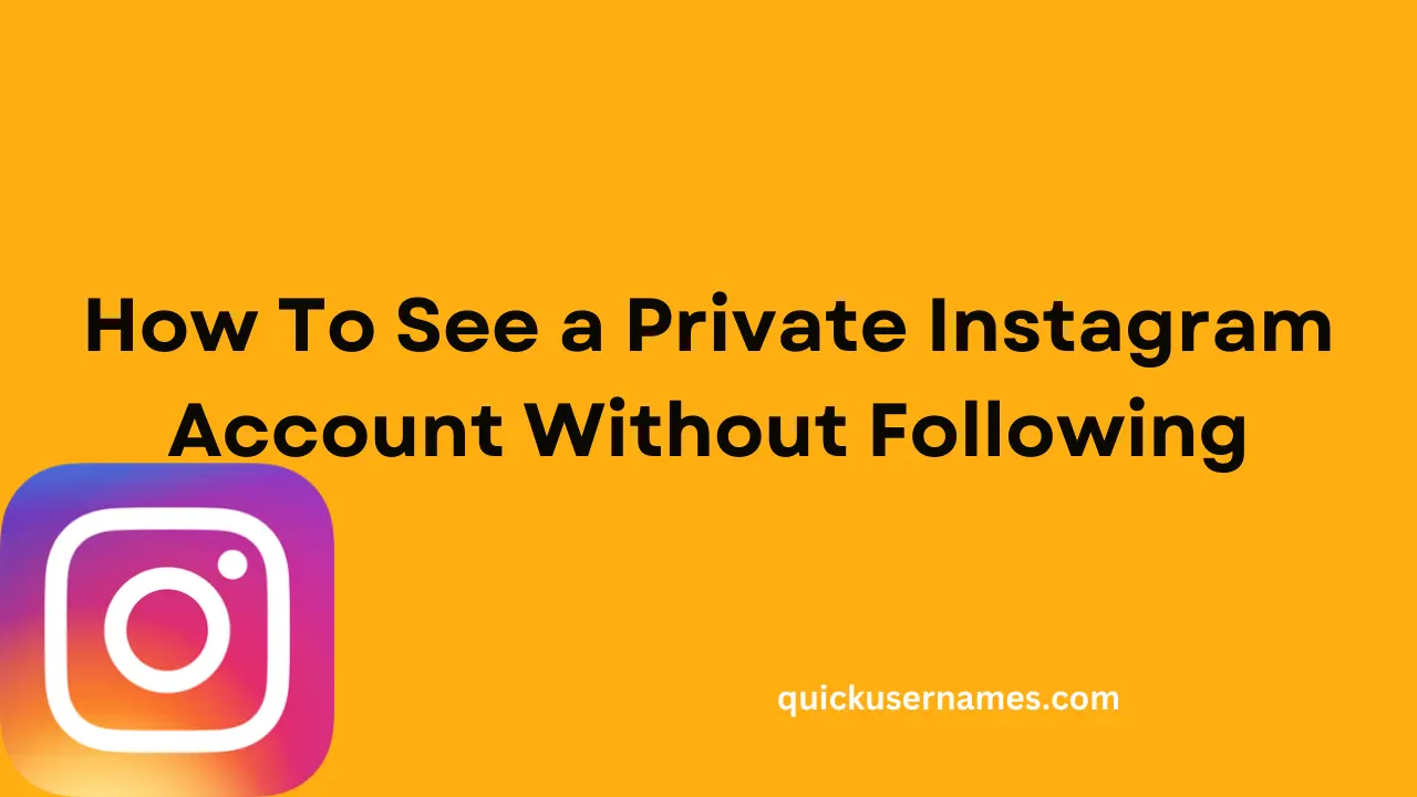 How To See a Private Instagram Account