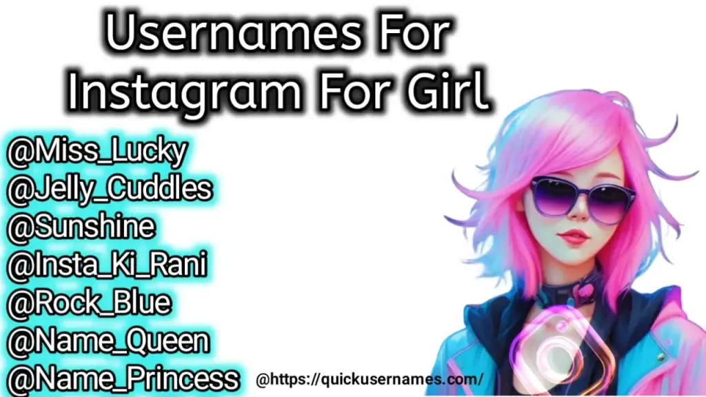 Usernames for Instagram for Girl