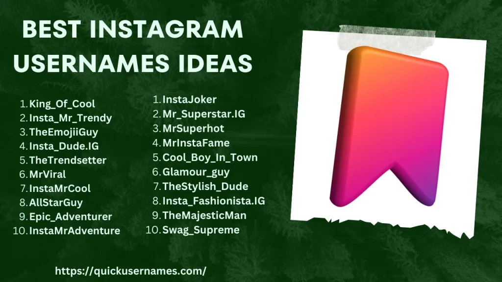 best Instagram Usernames, instajoker, mrviral