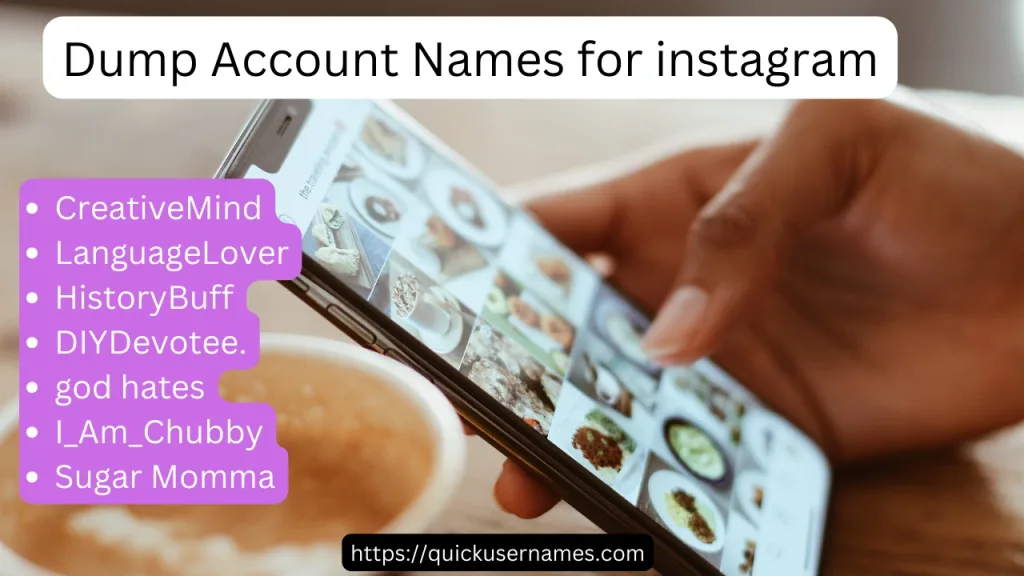 Dump Account Names For Instagram - Tryingtobe